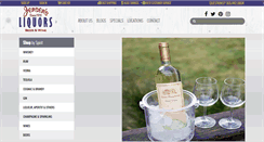 Desktop Screenshot of jensensliquors.com